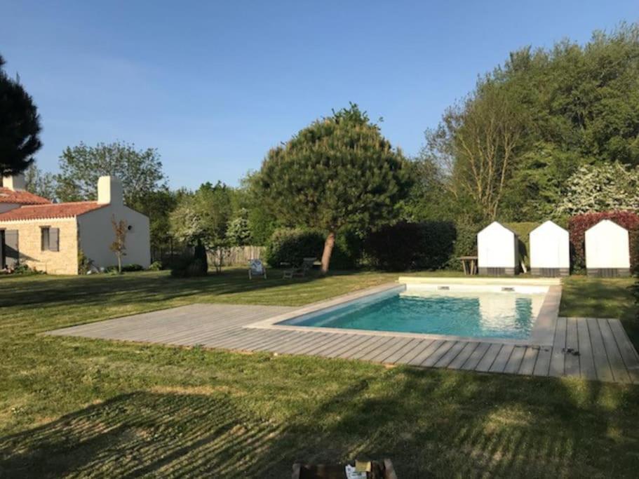 Saint-Hilaire-la-Forêt Maison Vendeenne A 5 Min Du Bord De Mer מראה חיצוני תמונה
