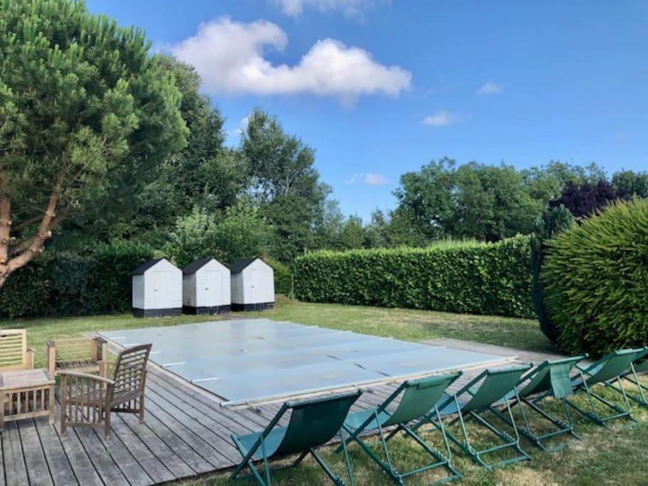 Saint-Hilaire-la-Forêt Maison Vendeenne A 5 Min Du Bord De Mer מראה חיצוני תמונה